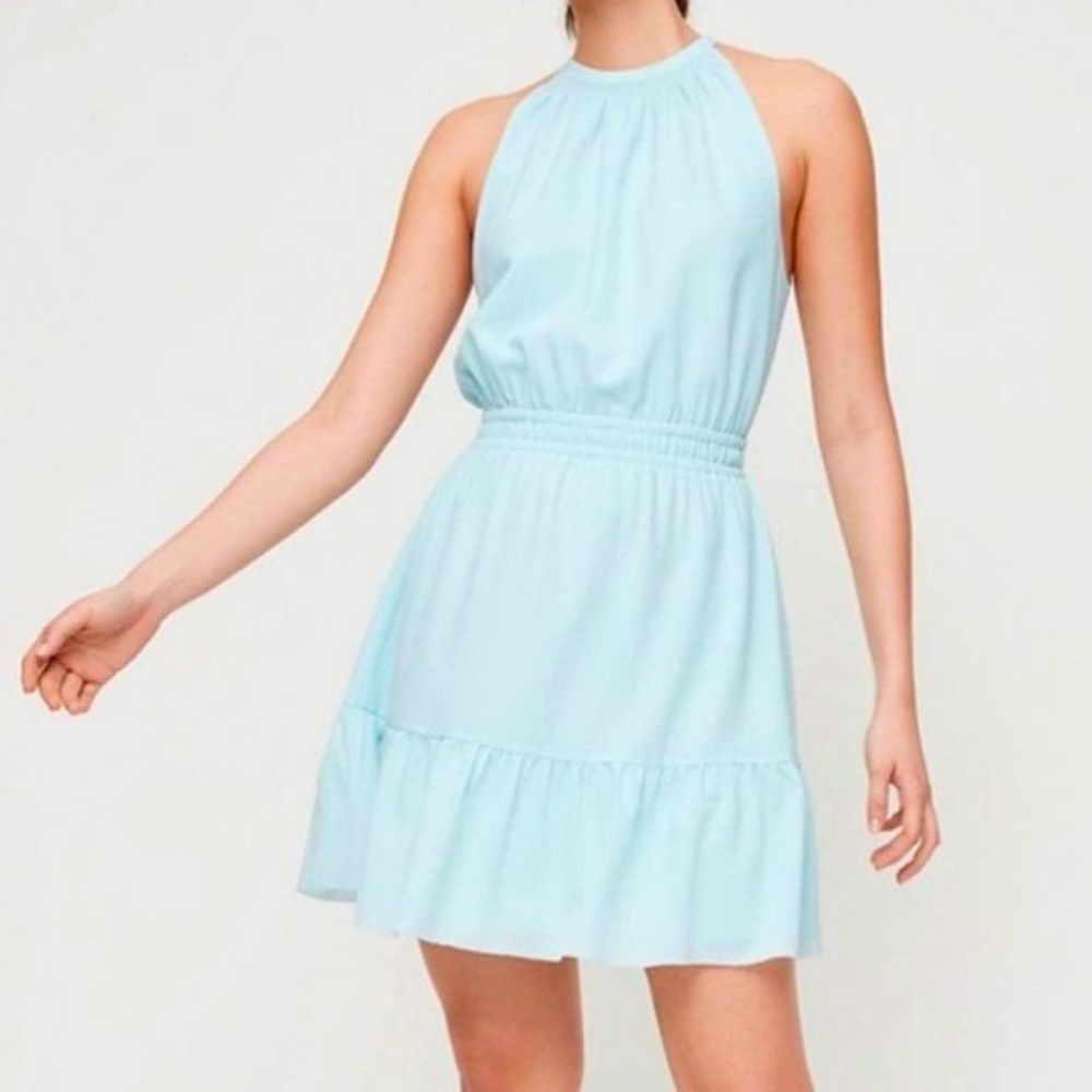 Aritzia Wilfred, mint green mini dress